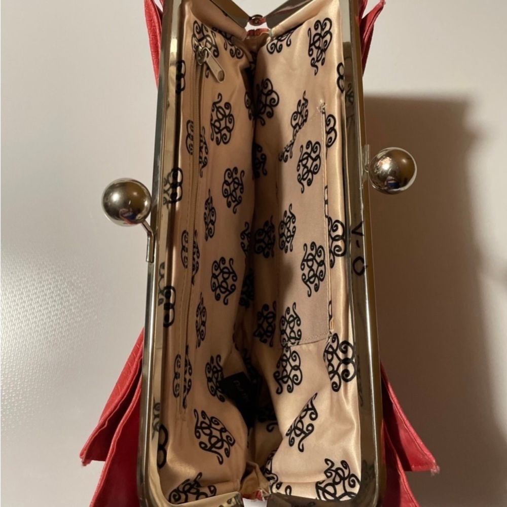Red Clutch Bag - Picture 4 of 4